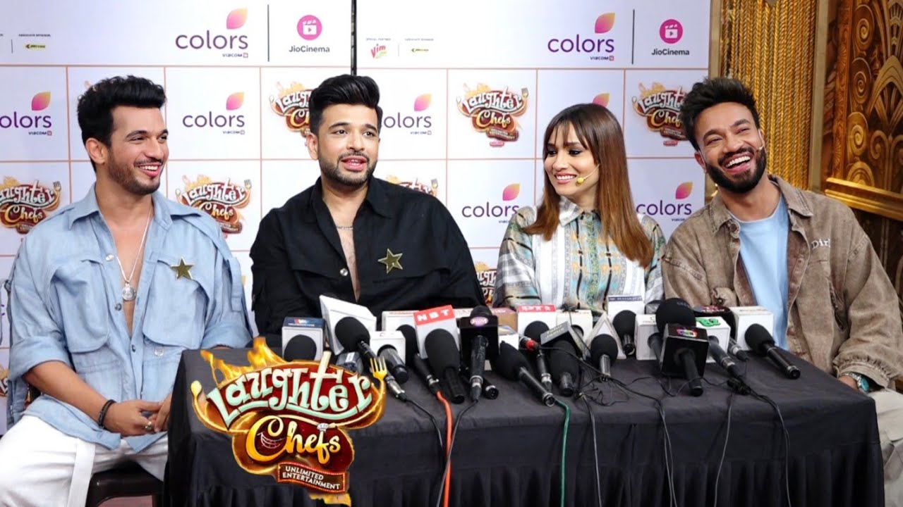 Ankita Lokhande,Vicky Jain,Karan Kundra, Arjun Bijlani At Laughter Chefs - Unlimited Entertainment