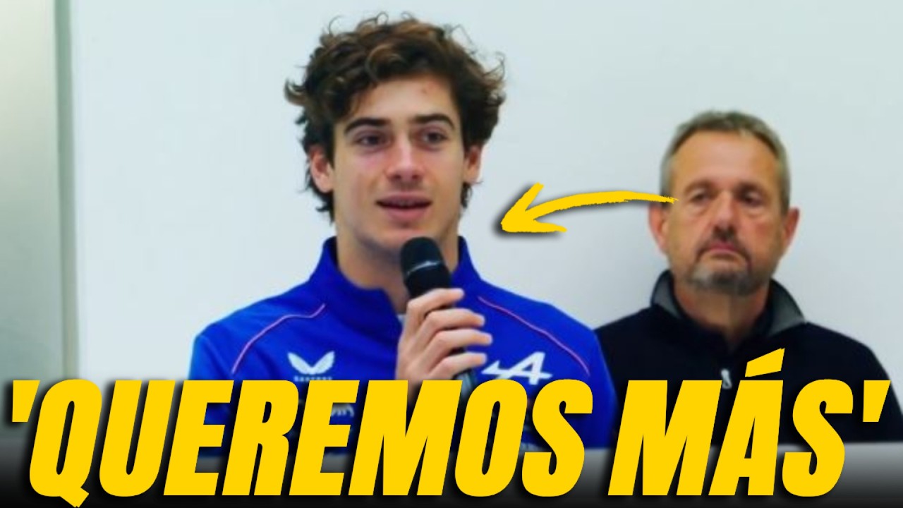 ¡SE PUEDE SOÑAR! COLAPINTO DEJA CLARO EN ENSTONE QUE ¡ALPINE NO SE DEBE CONFORMAR SOLO CON EL TOP10!