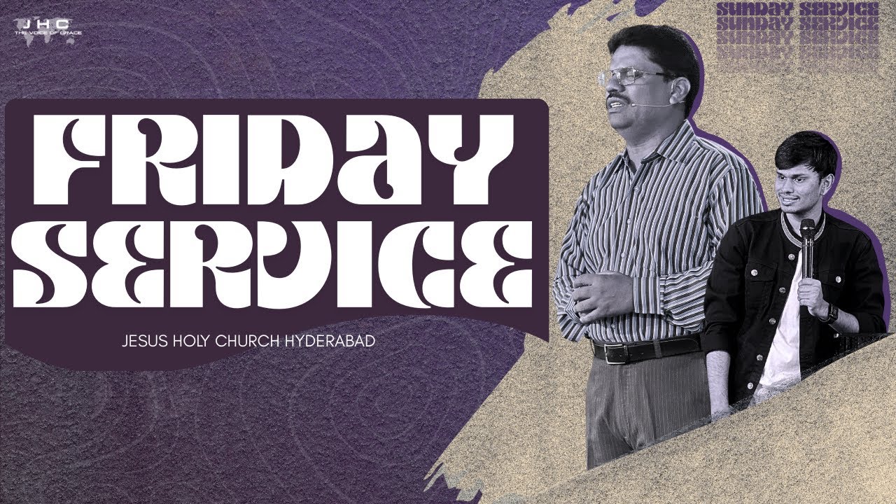 FRIDAY SERVICE LIVE | 06 Feb' 26 | Jesus Holy Church, Hyderabad | #pastorsureshgumma |#jhchyd ||