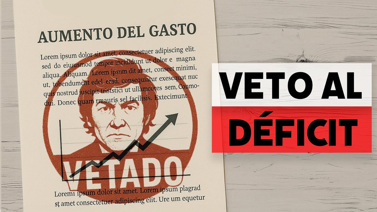 Milei veta la irresponsabilidad fiscal del Congreso