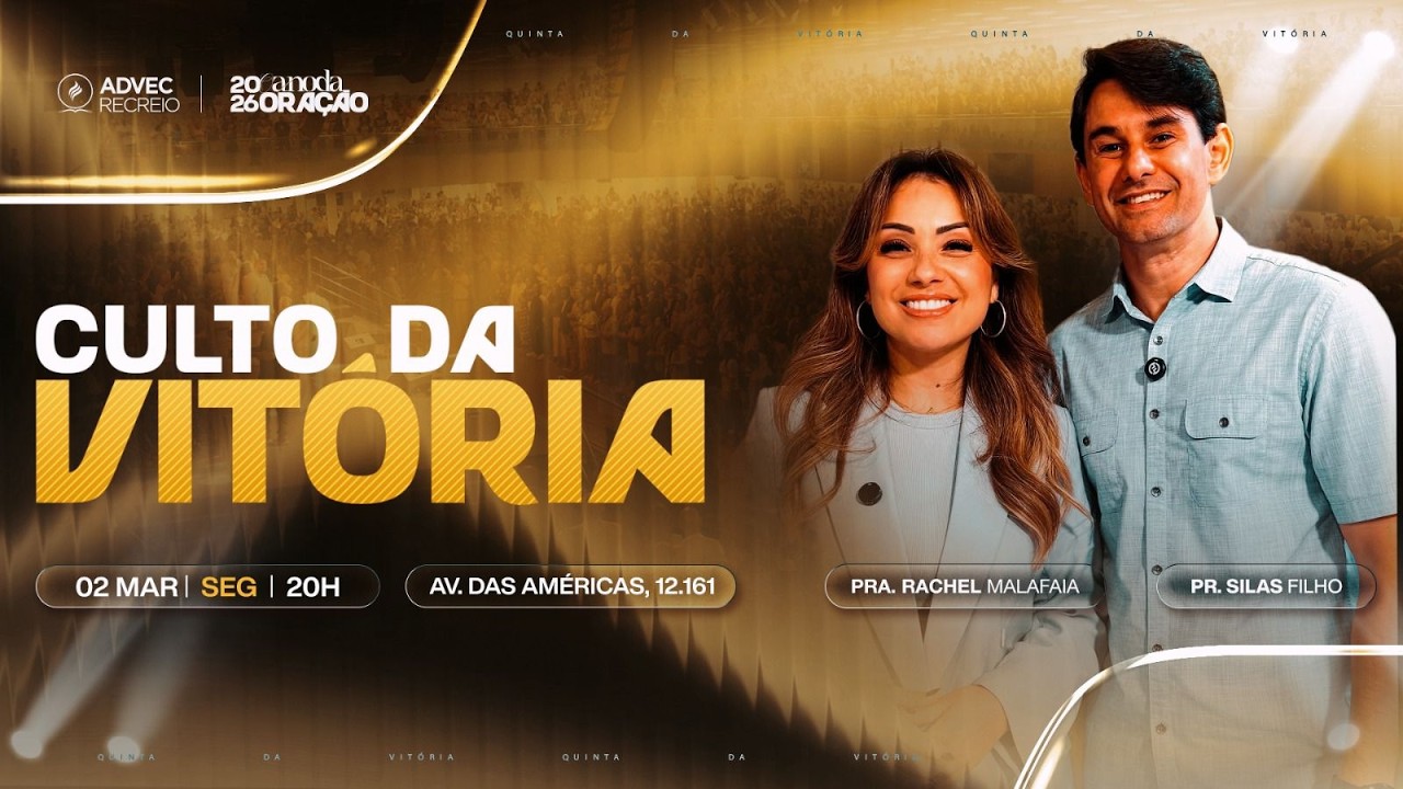 Culto da Resposta | Pr. Silas Filho  & Pra. Rachel Malafaia | 02/03/26