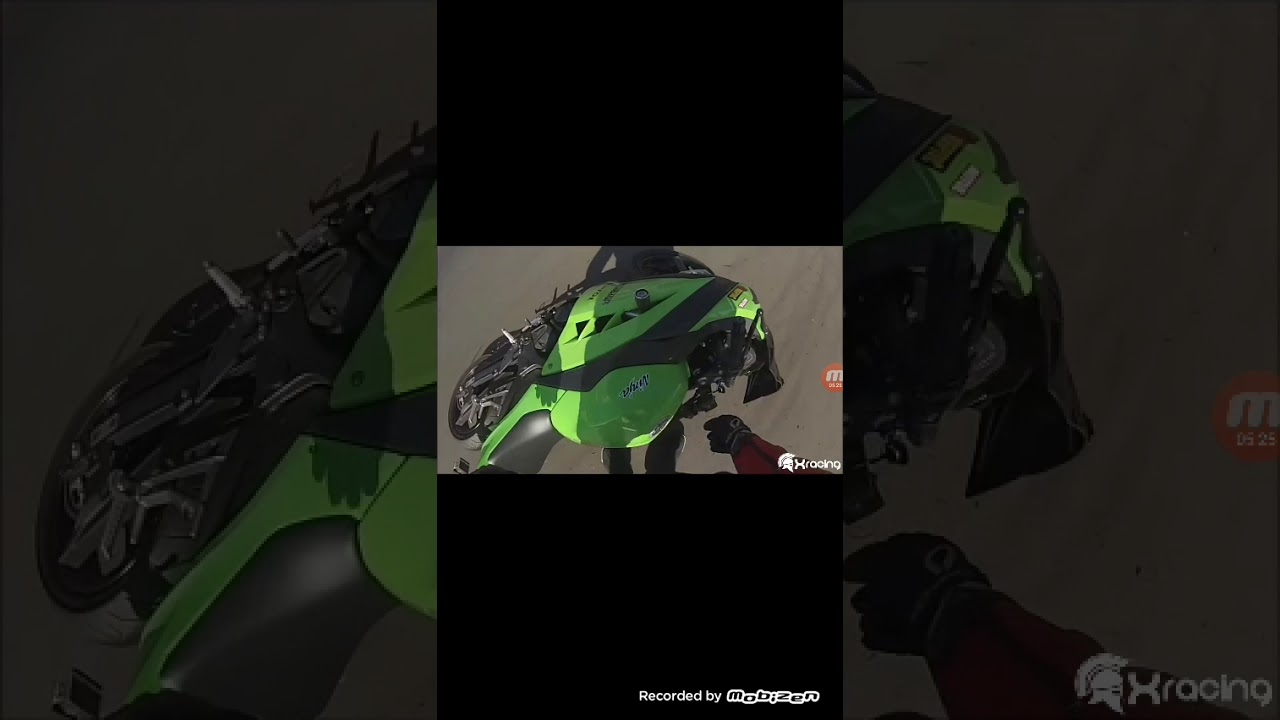 React de quedas de moto
