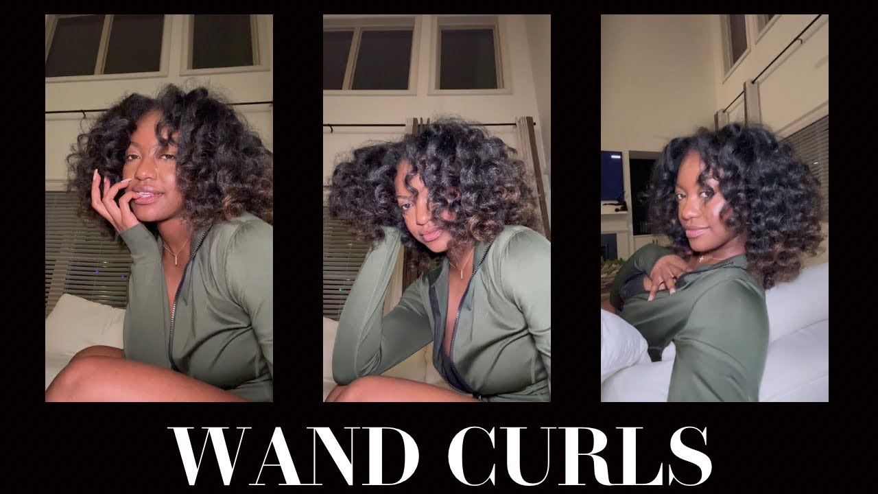 Wand Curls on Natural hair is such a sexy hairstyle!