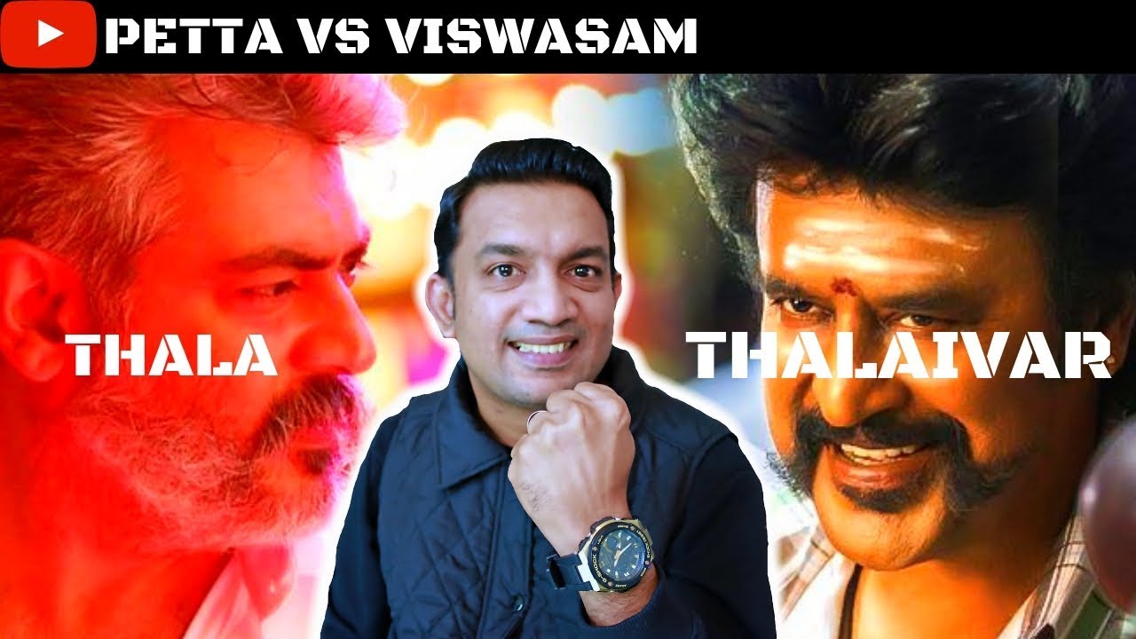 Petta Viswasam 1 Day to GO Thalaiva and Thala Fans Get Ready