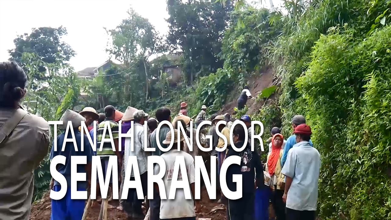 NET JATENG - TANAH LONGSOR SEMARANG