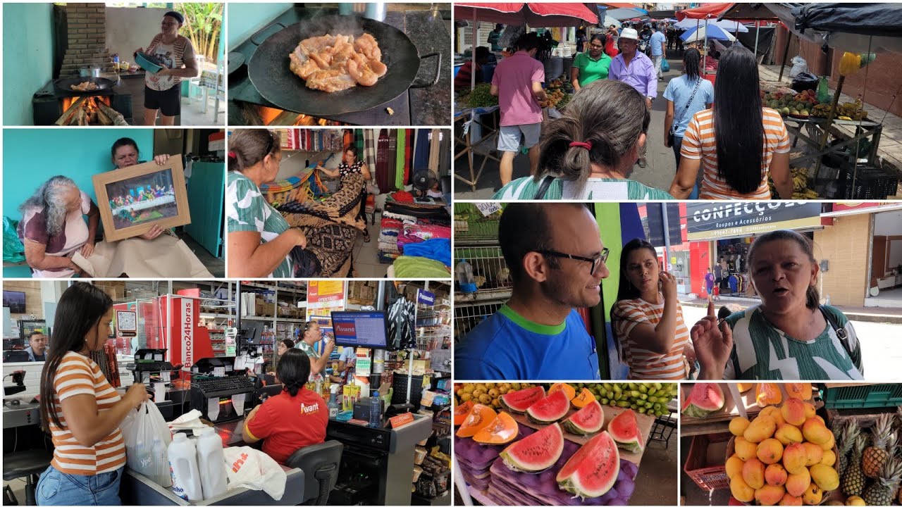 ACORDEI CEDINHO PRA IR NA FEIRA LIVRE, FAZER COMPRAS, ME DIVERTI MUITO🥰 +QUANTO GASTAMOS NO MERCADO😱