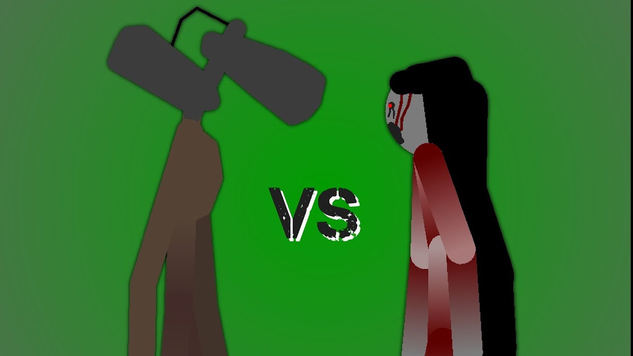 Siren Head vs Nightmare Slendrina