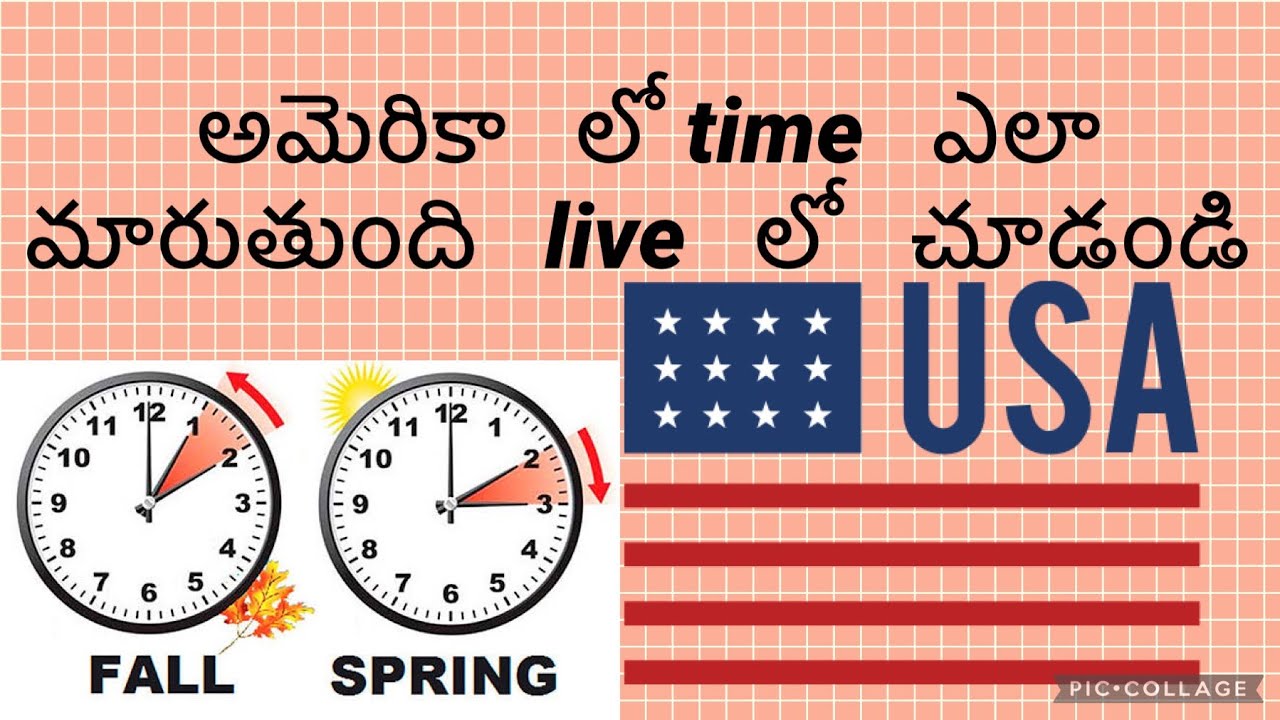 DAYLIGHT SAVING IN USA-2021/Simple Explanation in Telugu/Telugu Vlogs from USA