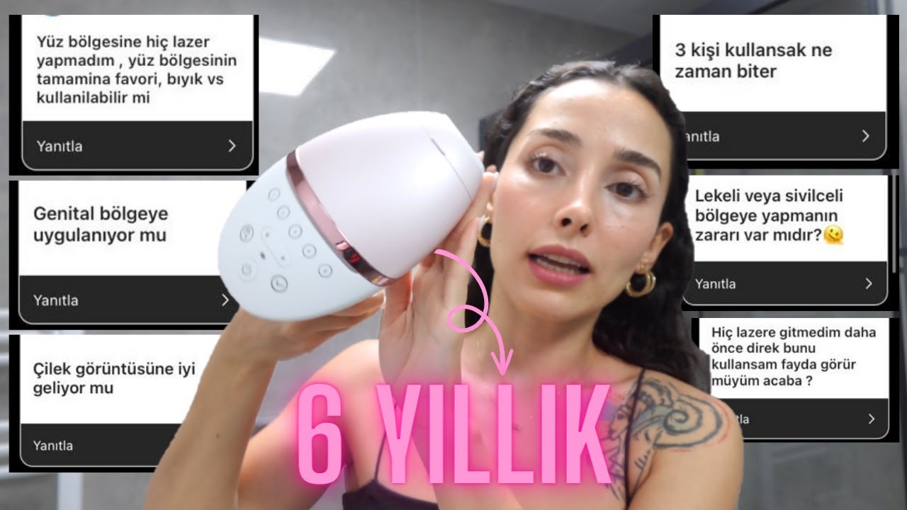 EVDE LAZER EPİLASYON - 6 yıllık Philips Lumea deneyimim 🤗 En çok sorulan soruları cevapladım