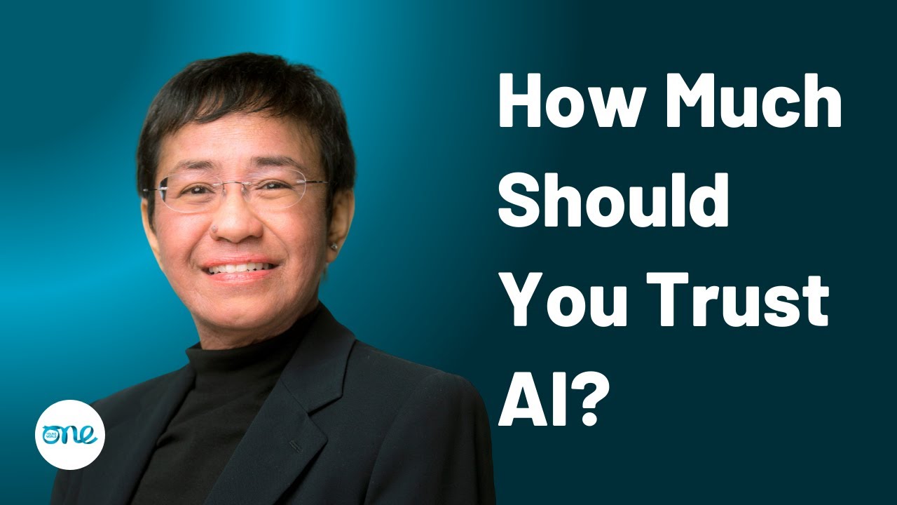 Are you being manipulated by AI? | Maria Ressa I One Young World