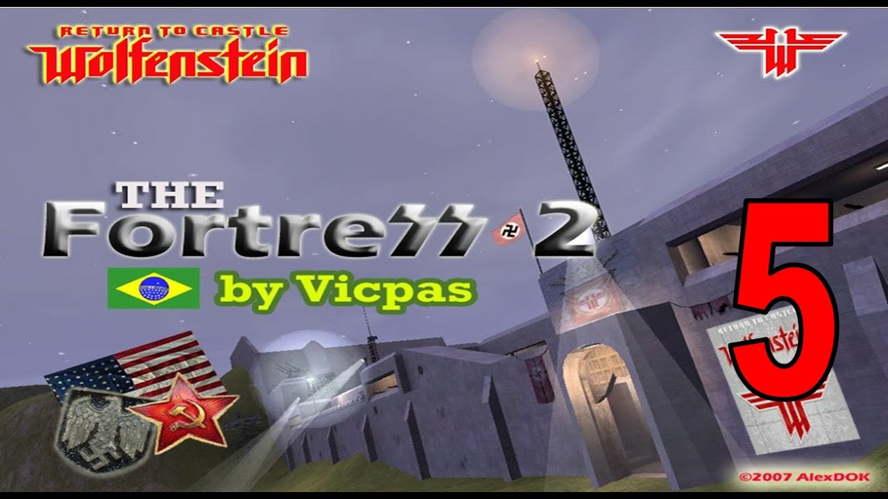 Return to castle Wolfenstein // The Fortress 2 // (Final Level) Part 5