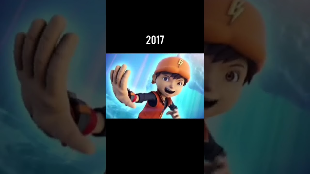 Evolution of BoBoiBoy water/Ice #boboiboyair