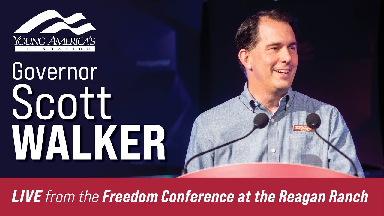 Governor Scott Walker | LIVE at the Freedom Conference