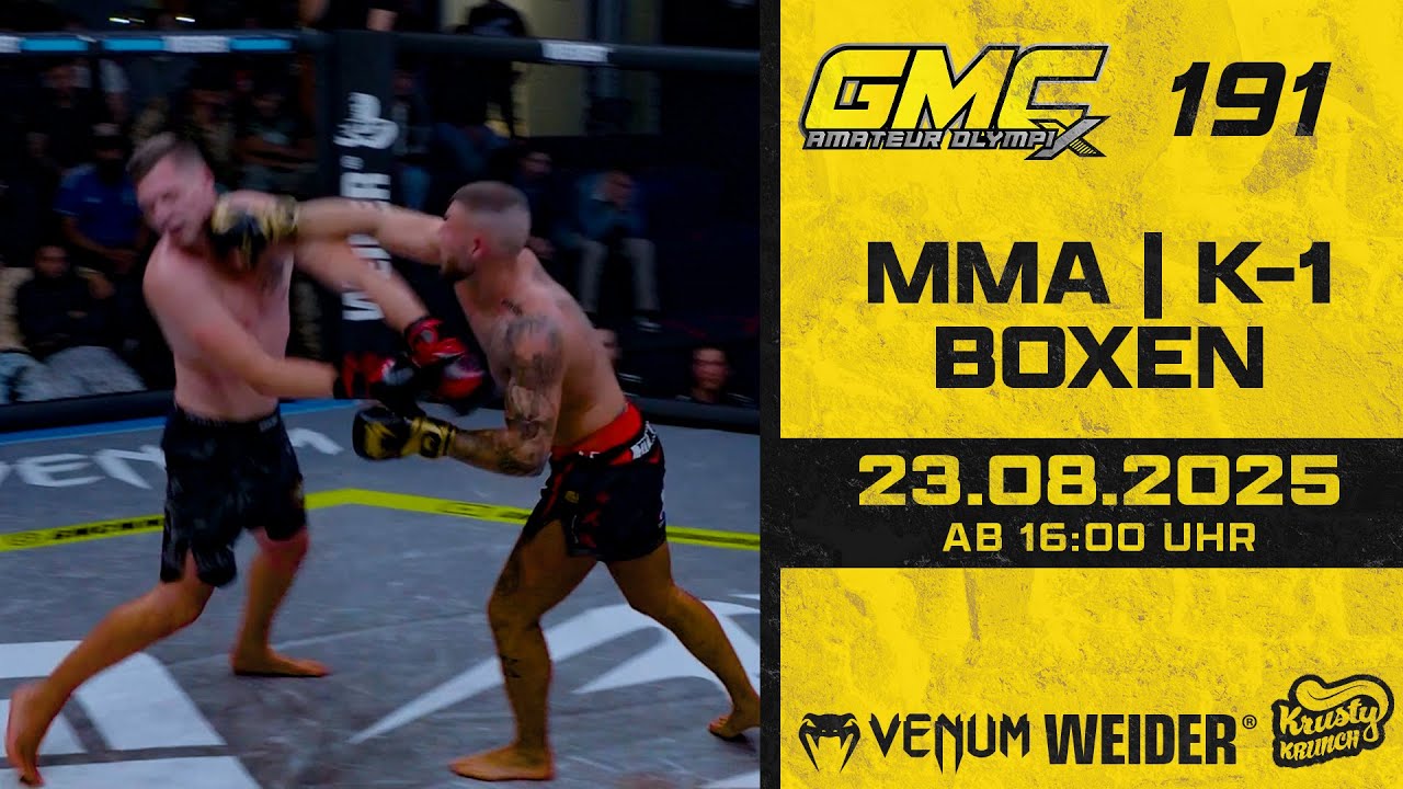 🔴LIVE: MMA K-1 Boxen | GMC OLYMPIX 191 | FREE STREAM