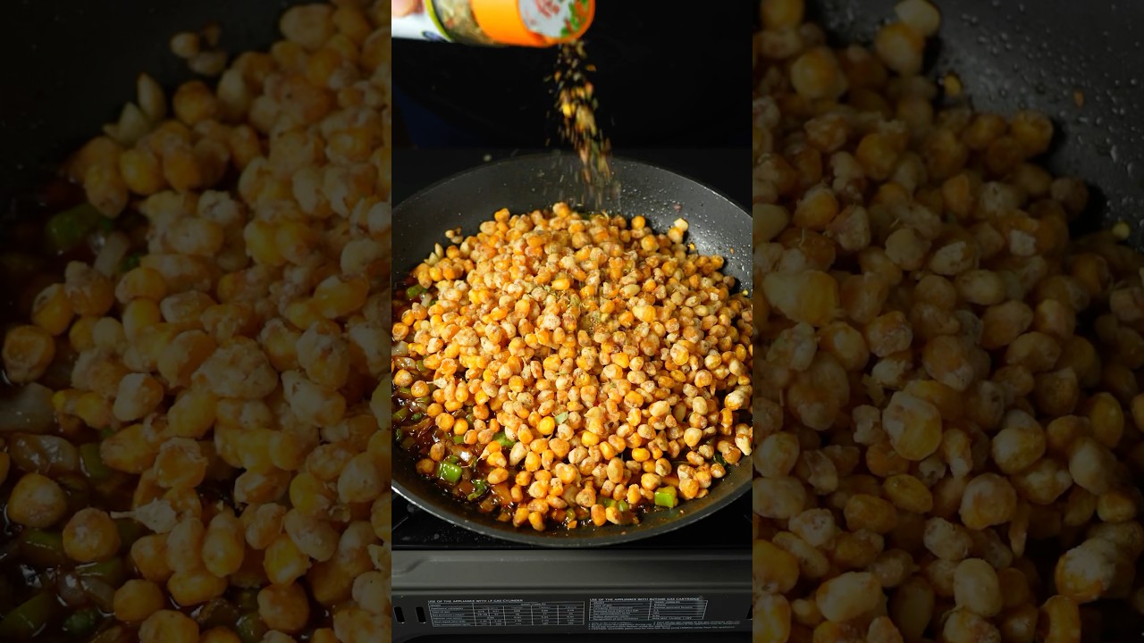 Crispy Corn🌽 #shorts #asmr #corn