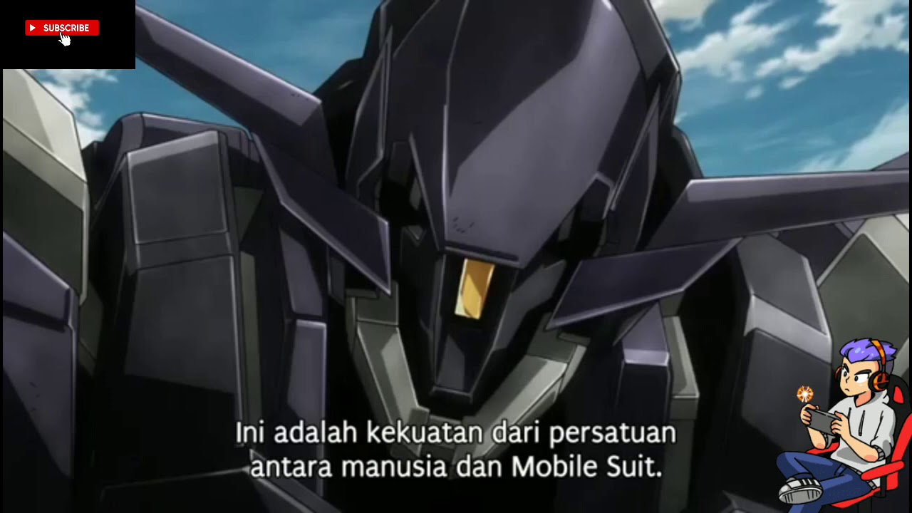 MOBILE SUIT GUNDAM final battle (ain vs mikazuki augus?)機動戦士ガンダム