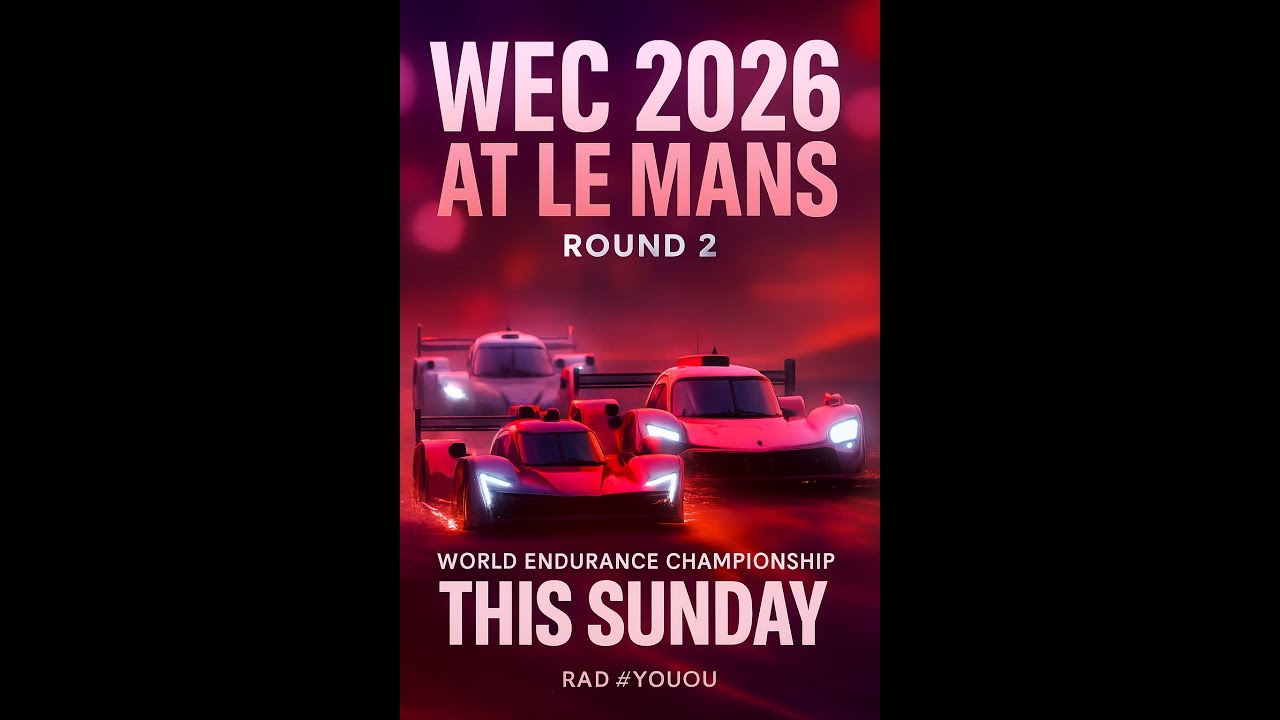 WEC 2026 ROUND 2 AT LE MANS