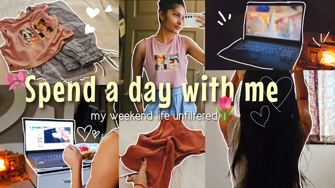 A Day in my life Vlog🌱 How I spend my days off! Indian Aesthetic Vlog💓