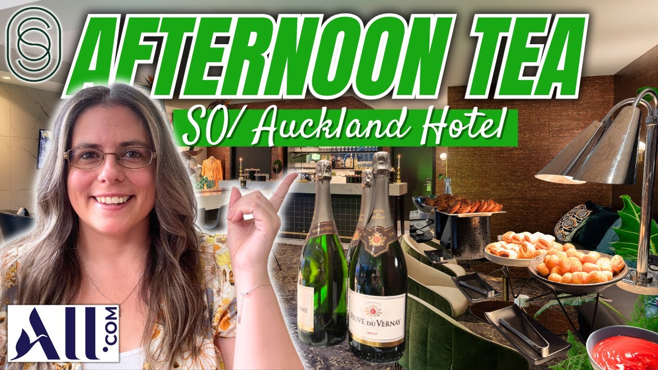 Новозеландский послеобеденный чай | Роскошный отель SO AUCKLAND | Обзор еды для послеобеденного чая