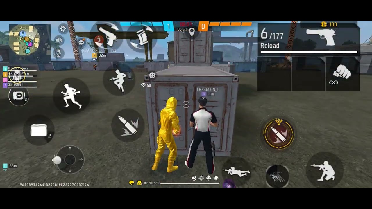 DAAFIQ FF CUSTOM HUD GAMEPLAY #daa##