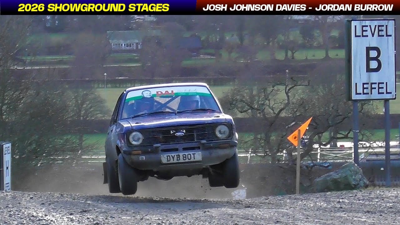 2026 Showground Stages Rally - Josh Johnson Davies & Jordan Burrow - Ford Escort MK2 - Car 37
