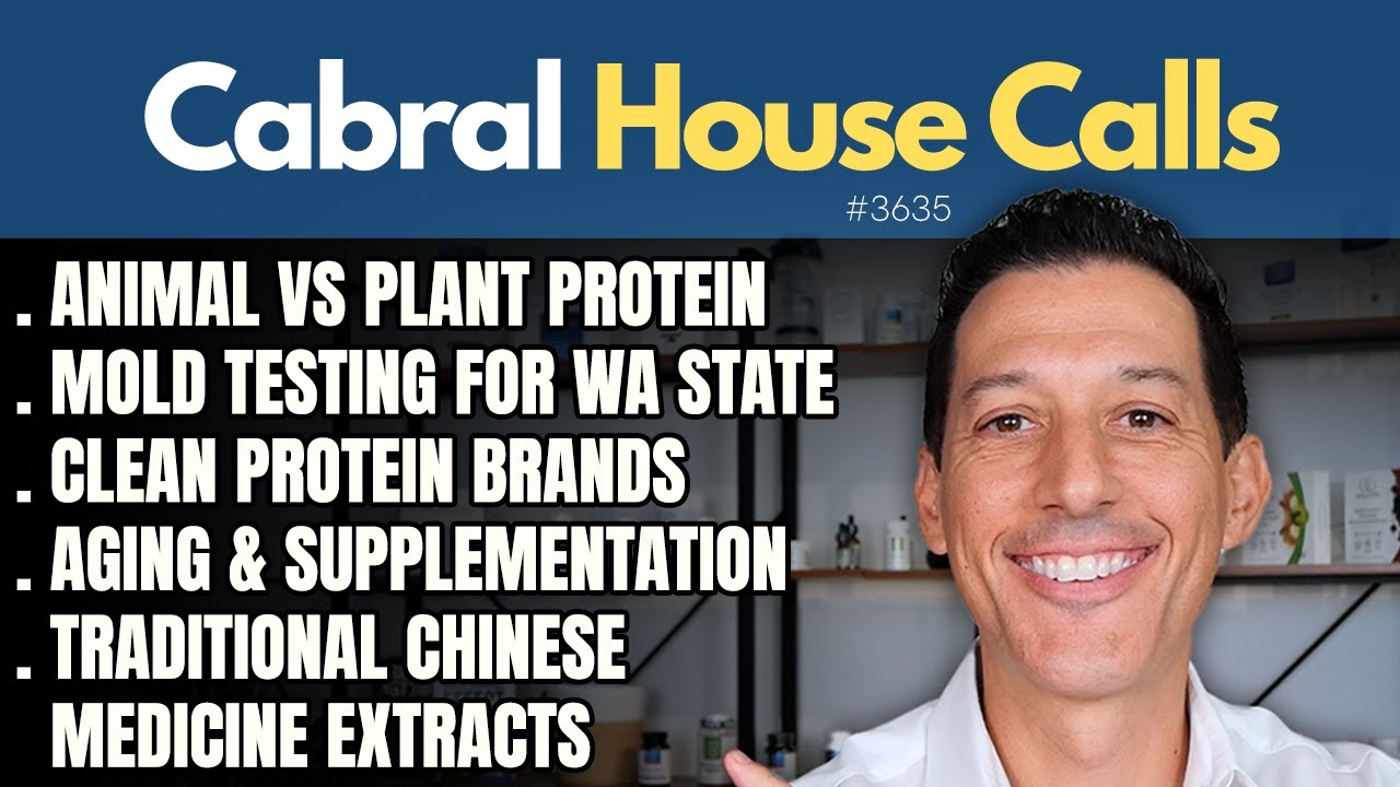 Animal vs Plant Protein, Mold Testing, Clean Protein, Aging & Supplementation, TCM Extracts