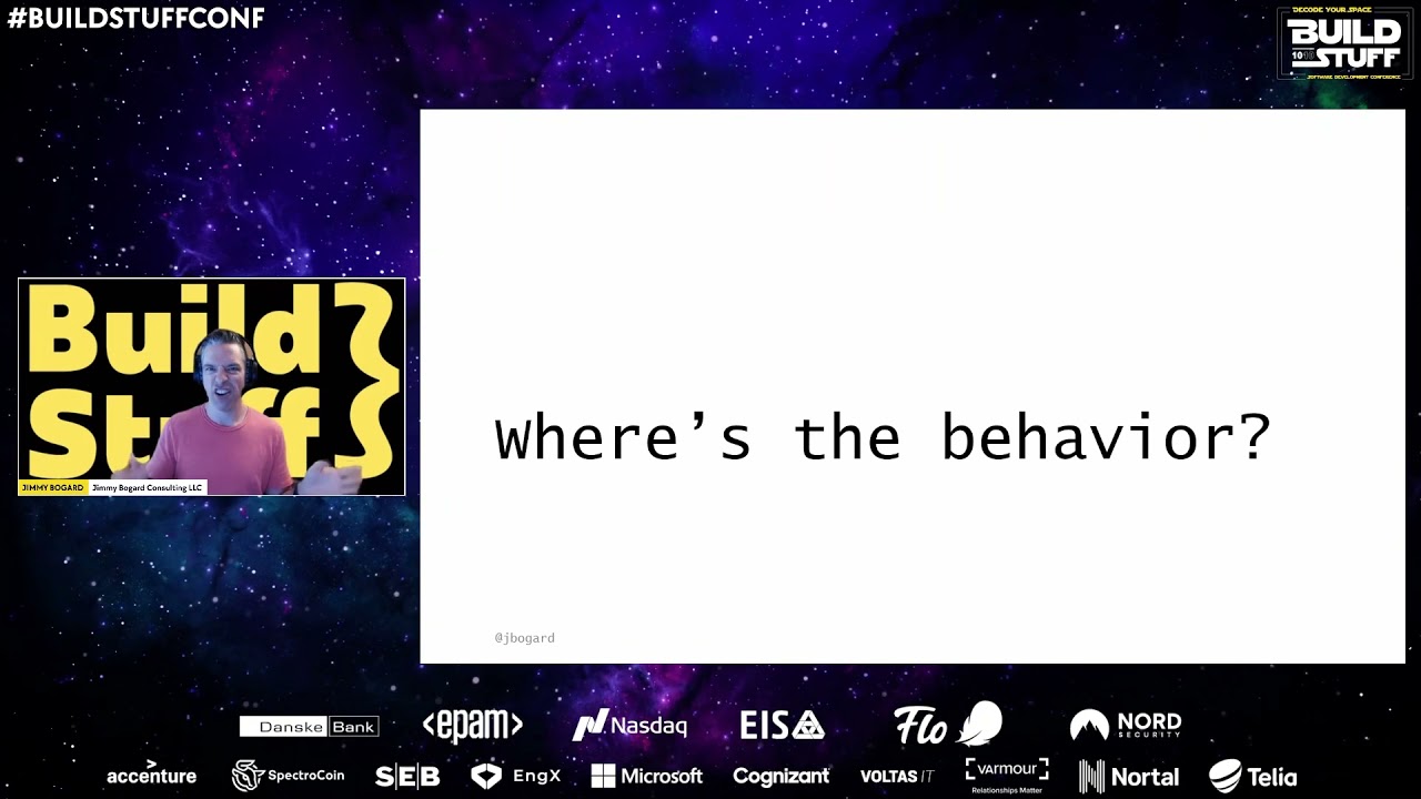 Jimmy Bogard - Domain-Driven Refactoring - #BuildStuffconf
