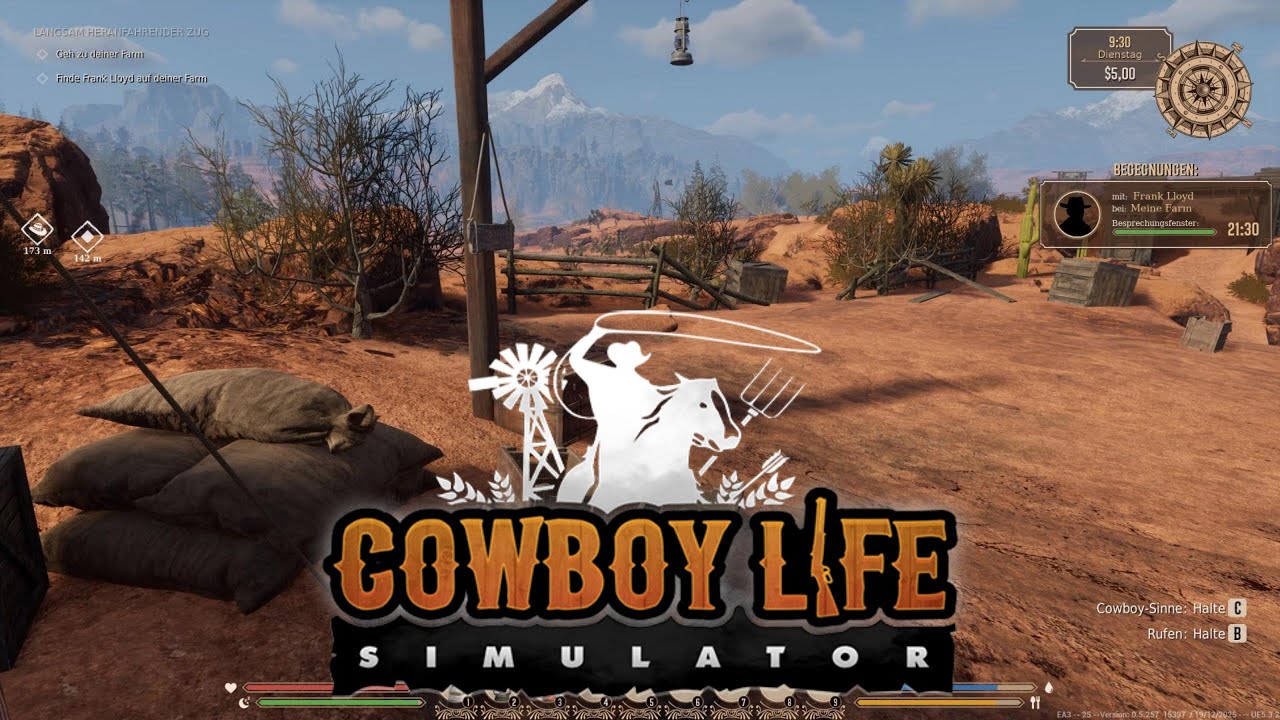 Cowboy Life Simulator  - angespielt  - Tag 1