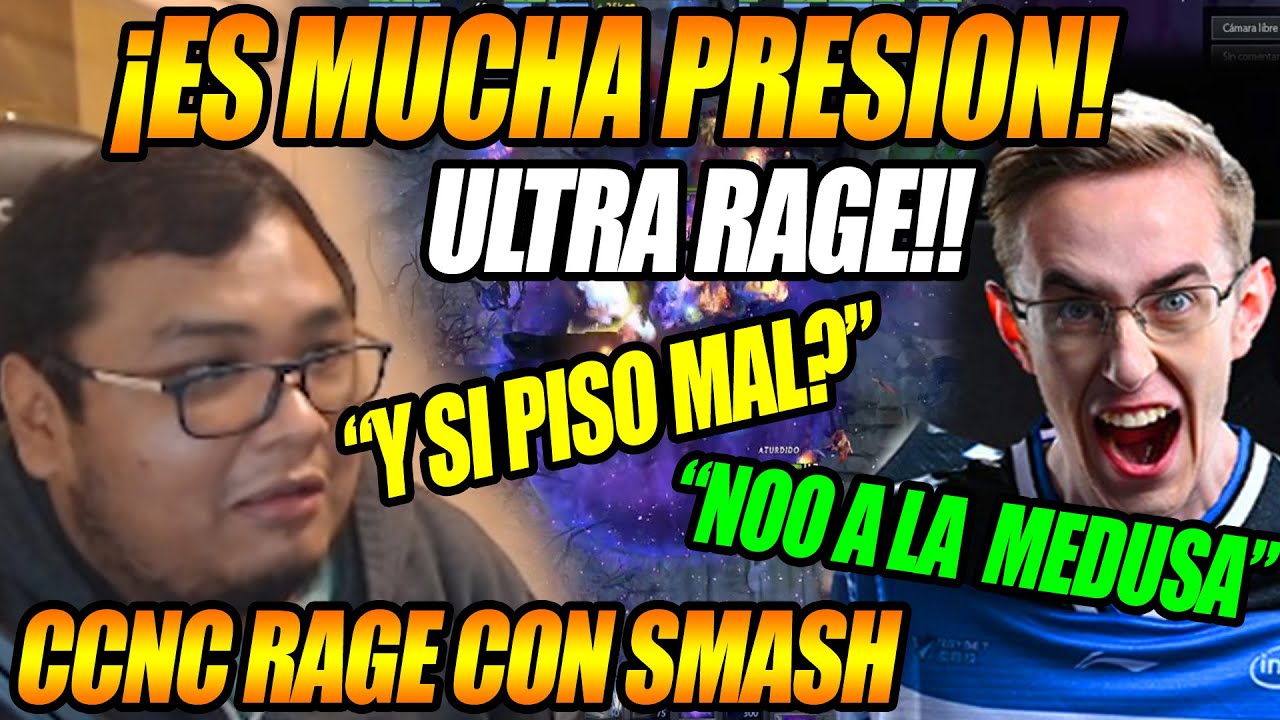 ASUSTADO!! SMASH SE PONE NERVIOSO POR LAS INDICACIONES QUE LE DA CCNC RAGE EN LAS TEAM FIGHTS