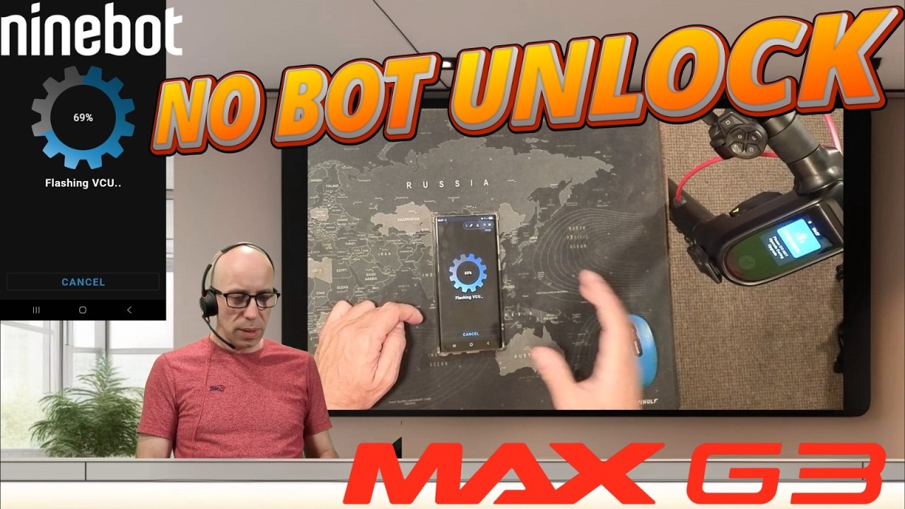 БЕСПЛАТНАЯ разблокировка NInebot MAX G3 без БОТА