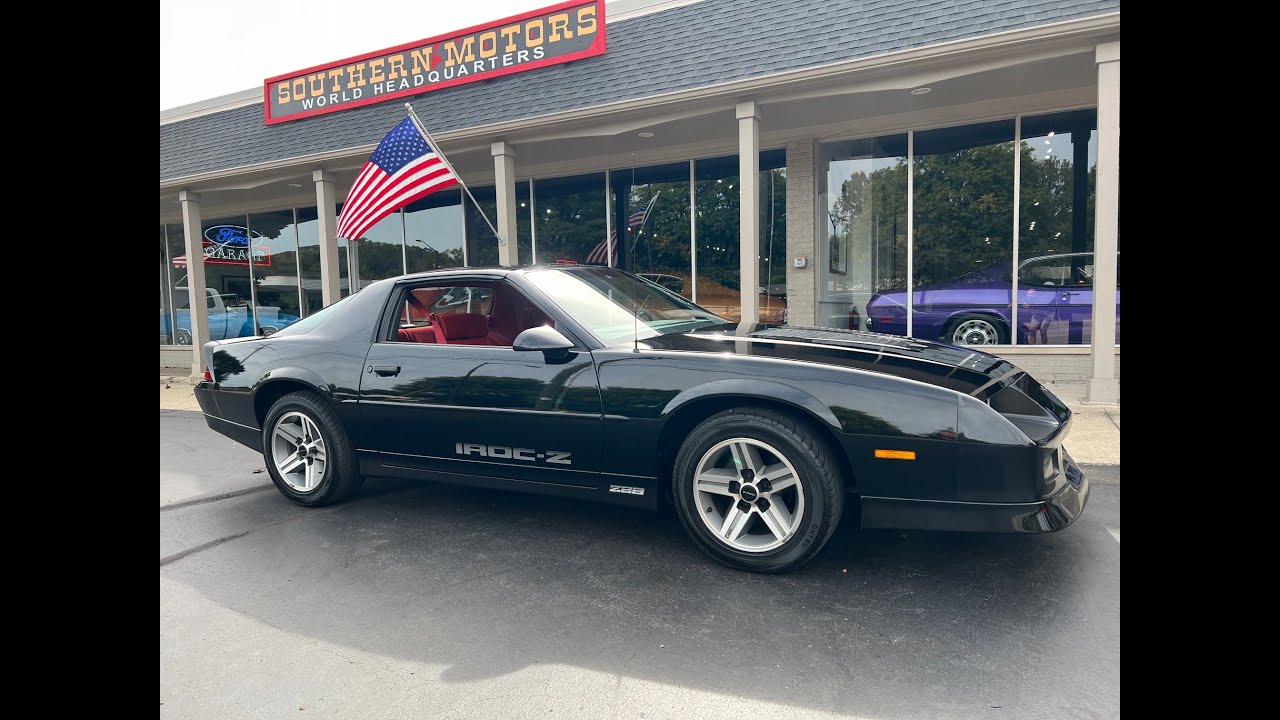 1986 Chevrolet Camaro IROC-Z $25,900.00