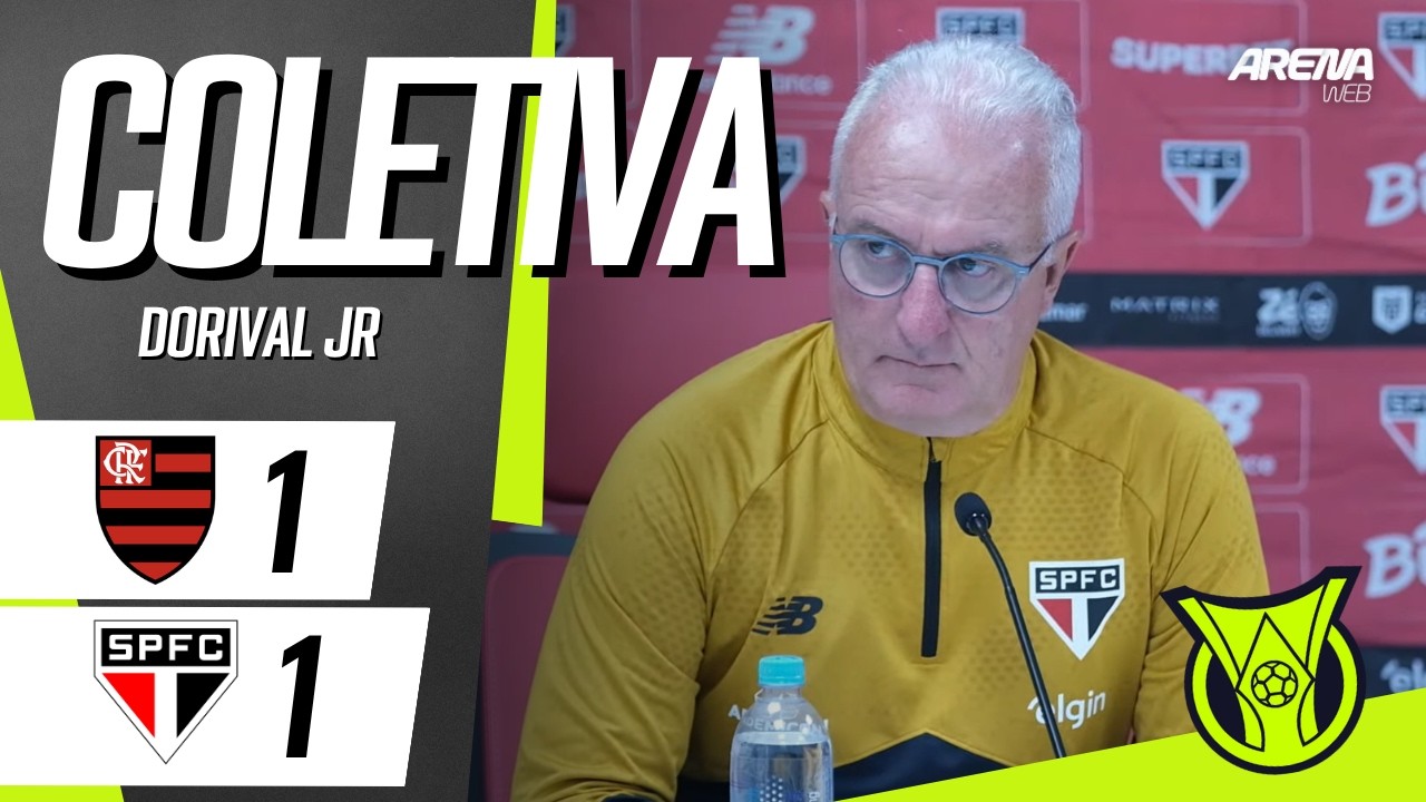 COLETIVA DORIVAL JR | AO VIVO | Flamengo x S&atilde;o Paulo - Brasileir&atilde;o 2026