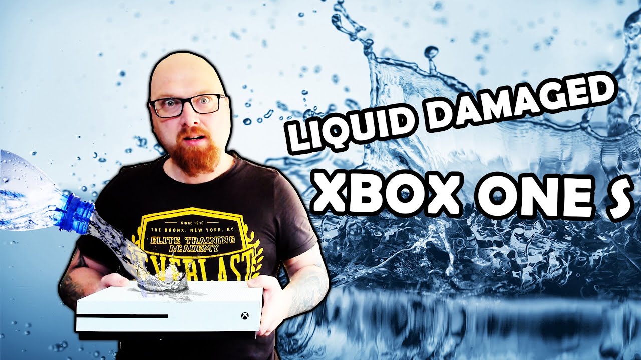 Liquid Damaged Xbox One S.