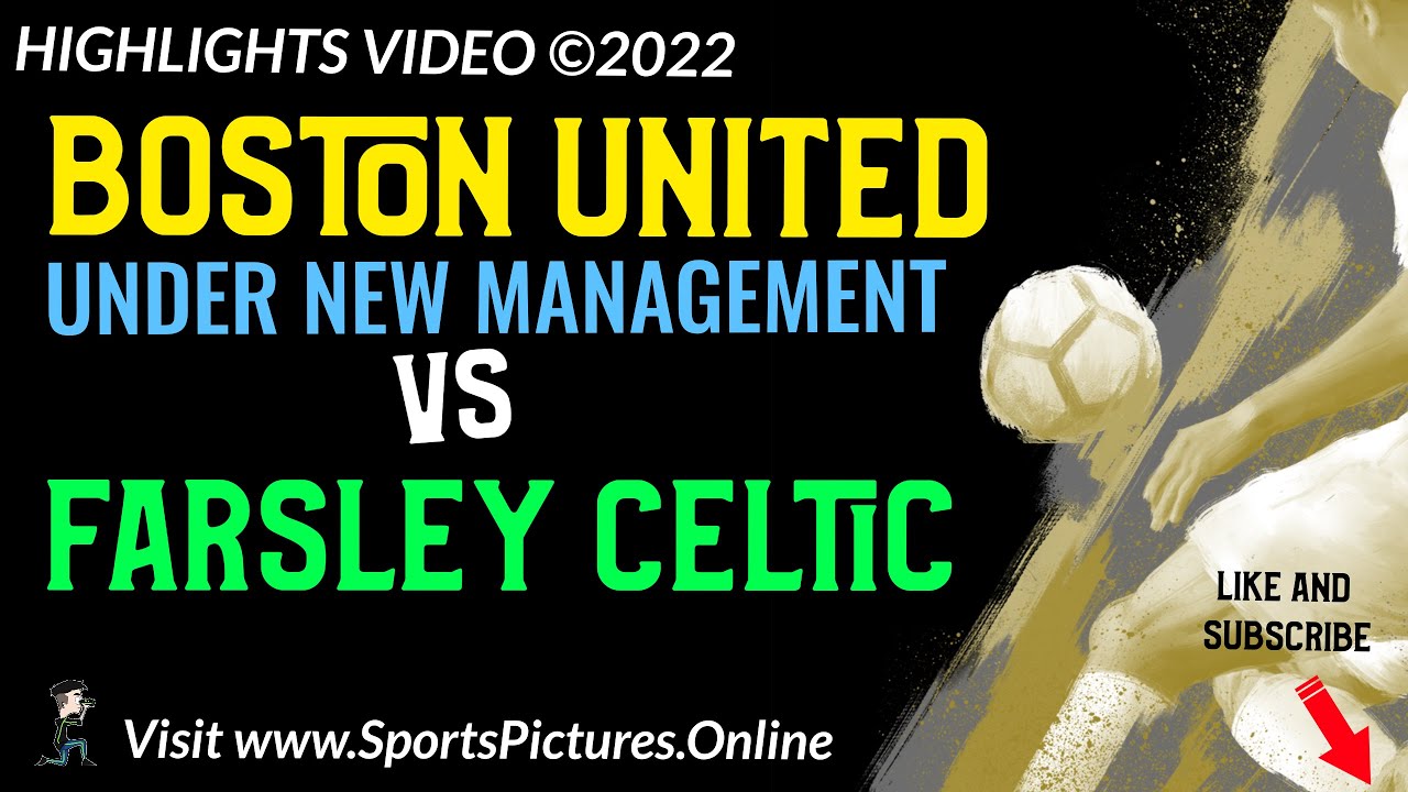 Boston United vs Farsley Celtic New Management