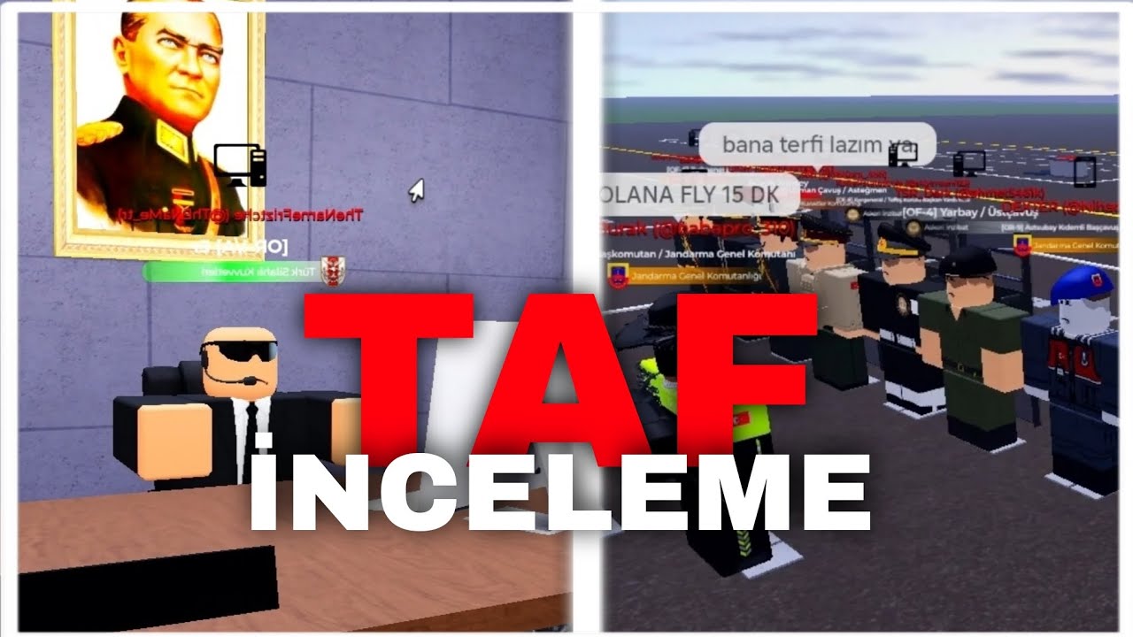 TAF TURKISH ARMED FORCES | Roblox Türk Asker Oyunu İnceleme
