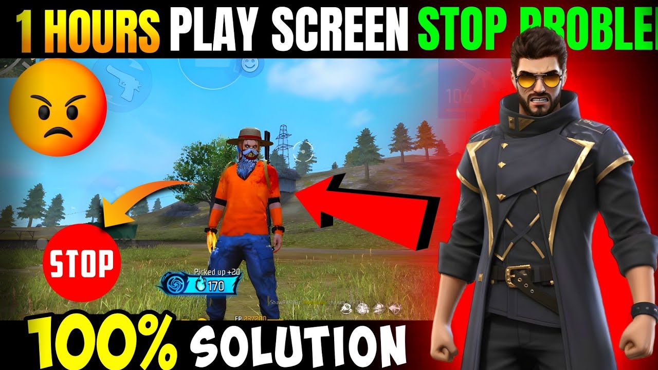 Free Fire Screen Freeze Problem | Free Fire Screen Stop Problem | Free Fire Max Screen Freeze Pro