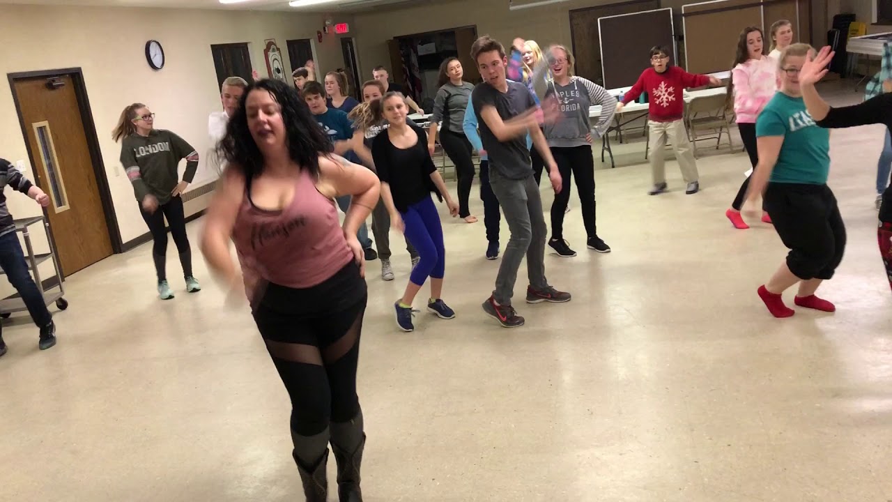 “Let’s Hear It For the Boy” Choreography