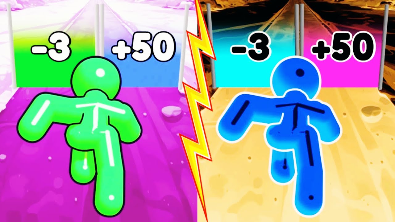 Tall Man Run 🕺vs Reverse gameplay  Colour Run walkthrough , iOS Android New Update  ( part : 1720 )