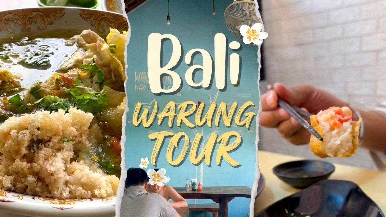 Our Favorite Local and Fast Food in Bali 🇮🇩 | Slow Living Food Vlog
