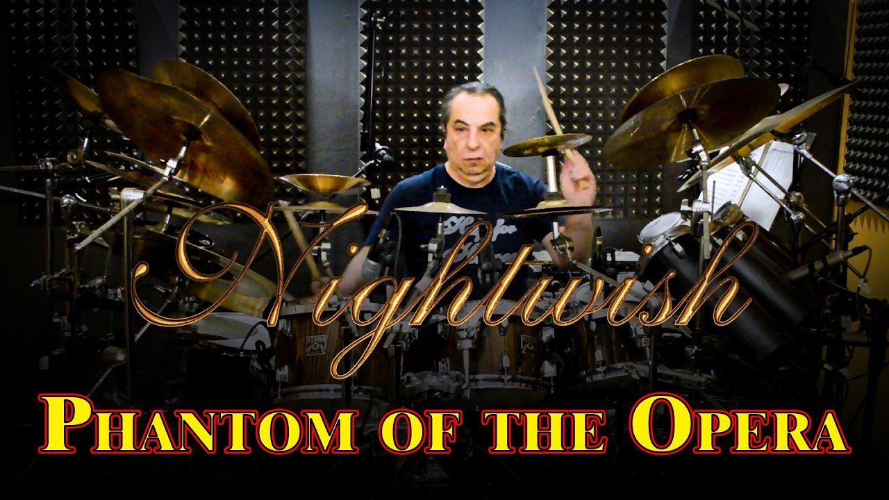 NIGHTWISH Phantom of the opera drum cover by stamatis kekes