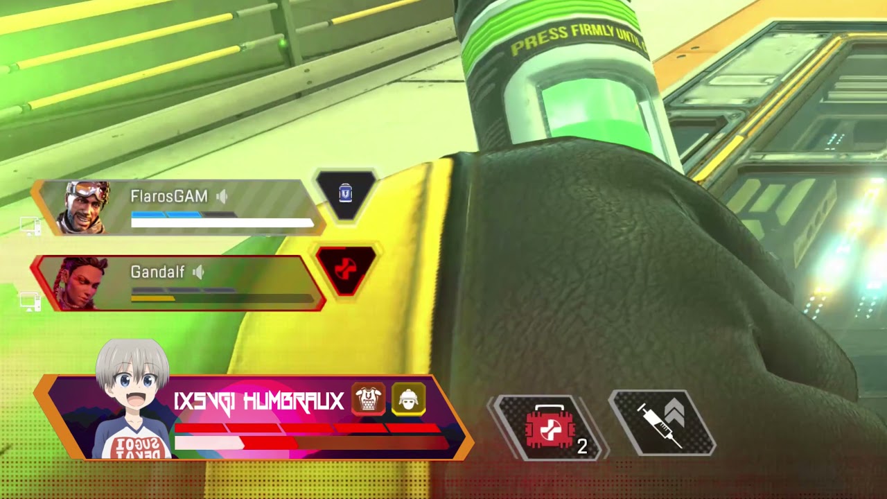 Customised Health Bar Overlay for Twitch [Apex Legends]