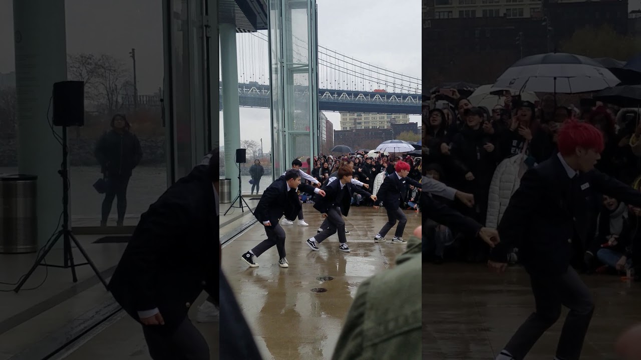 A.C.E Busking in New York - Savage 191209