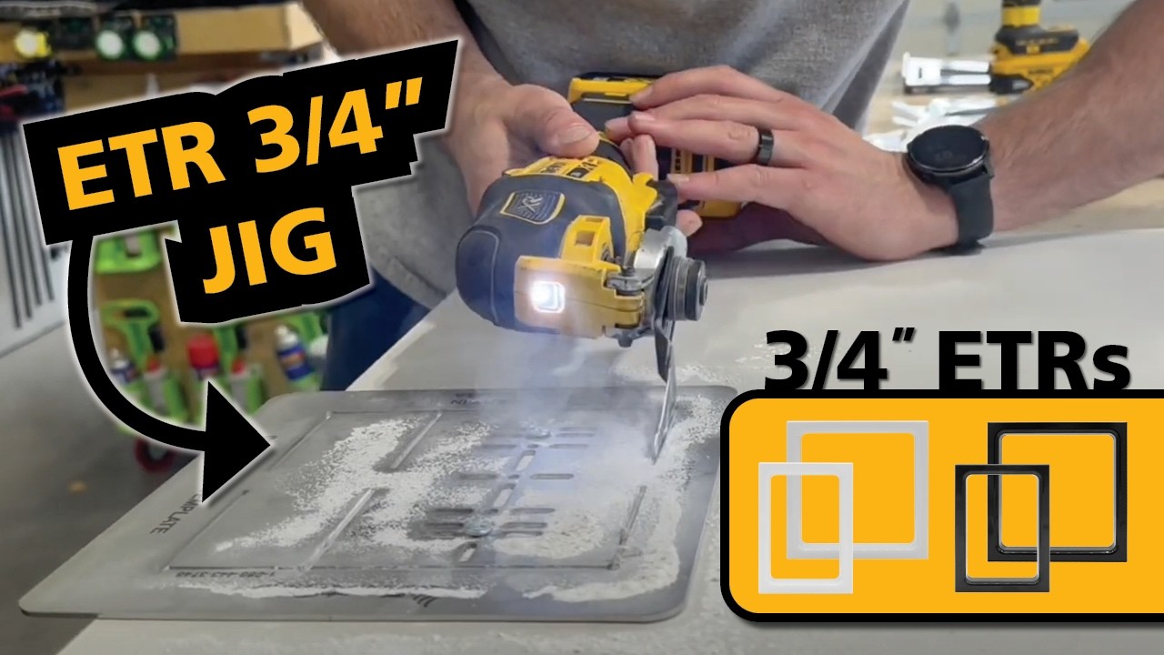 3/4 Electric Trim Ring & 3/4 Jig