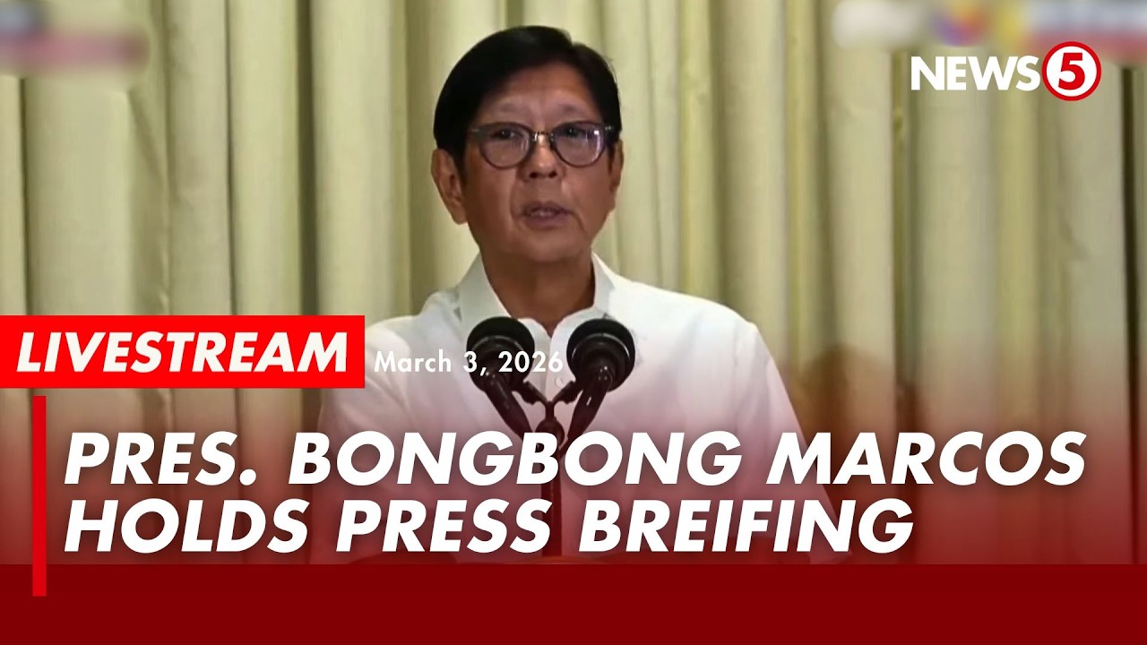 LIVE | Pres. Bongbong Marcos holds press briefing