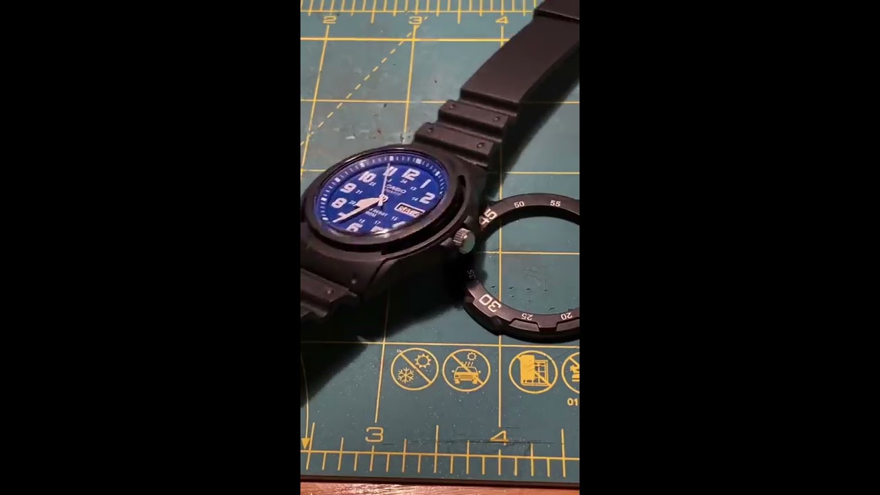 I filled my Casio watch with silicone oil! Hydro mod