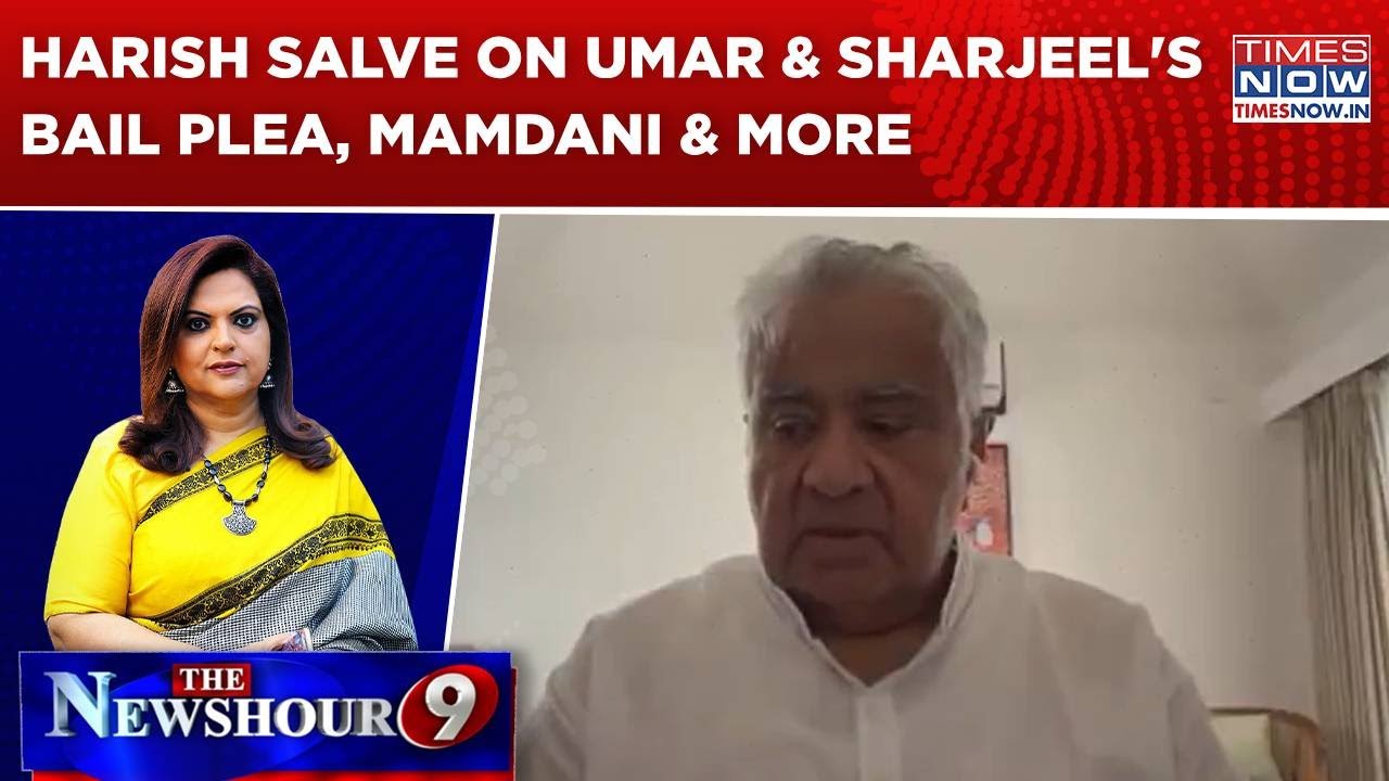 Harish Salve Exclusive: Ex-SG On SC's Verdict On Umar & Sharjeel's Bail Plea, Slams Mamdani & More