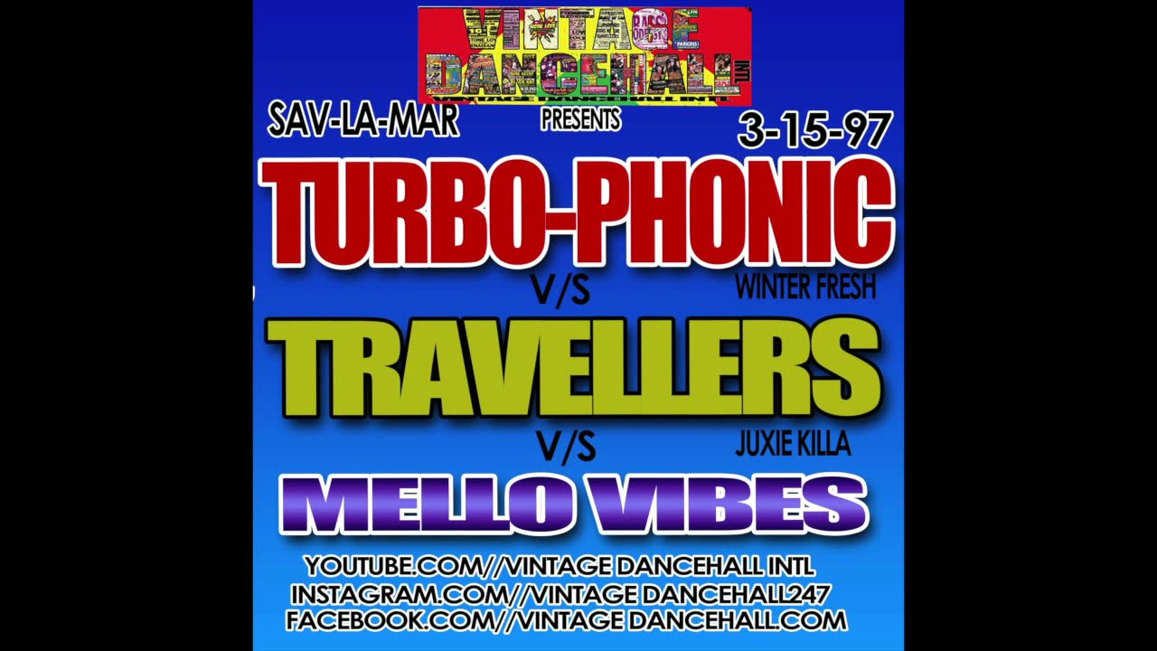 TURBO PHONIC VS TRAVELLERS VS MELLO VIBES 1997 SAVLAMAR