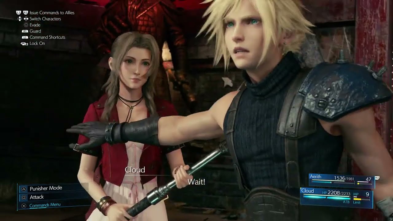 Самая долгая битва с боссом в истории!! Геймплей Final Fantasy VII Remake