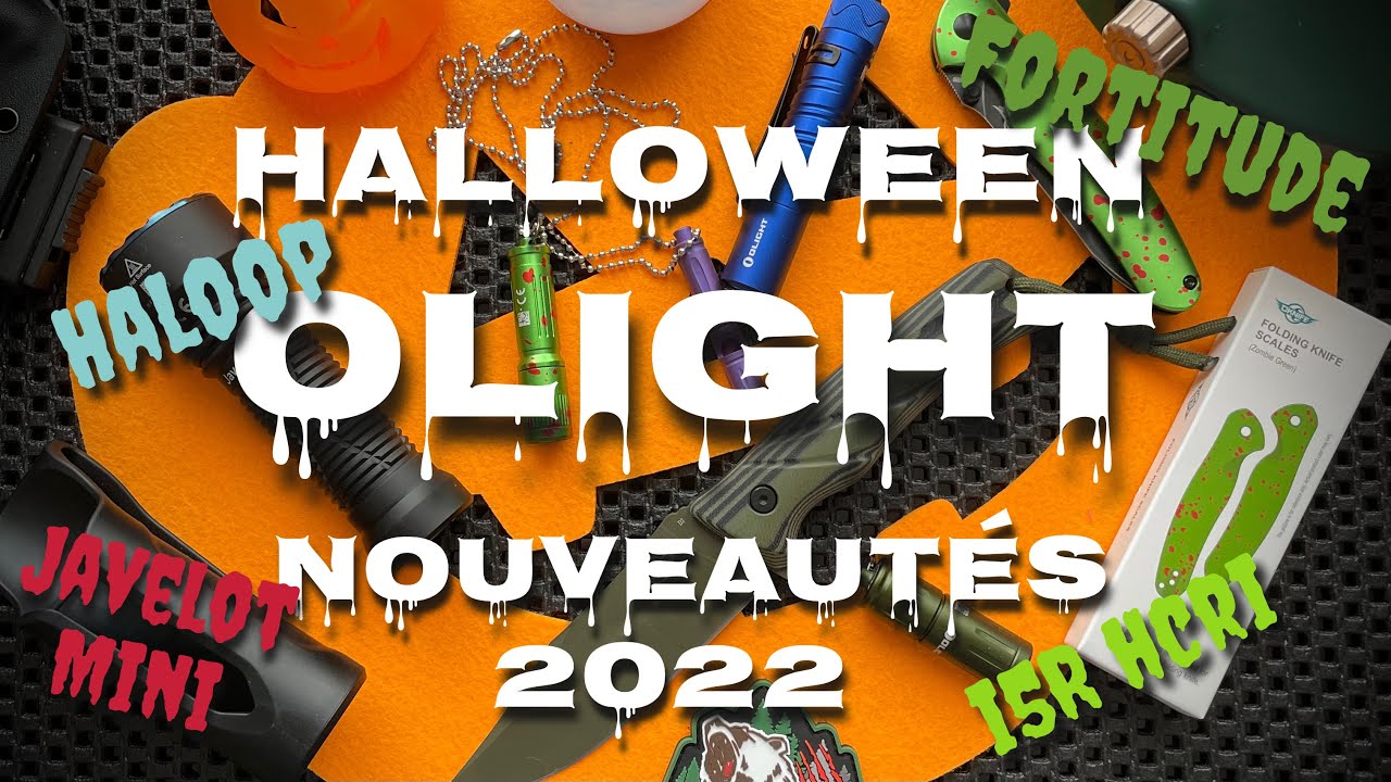 OLIGHT fête Halloween avec plein de nouveautés, des éditions limitées et des cadeaux à gagner !!!