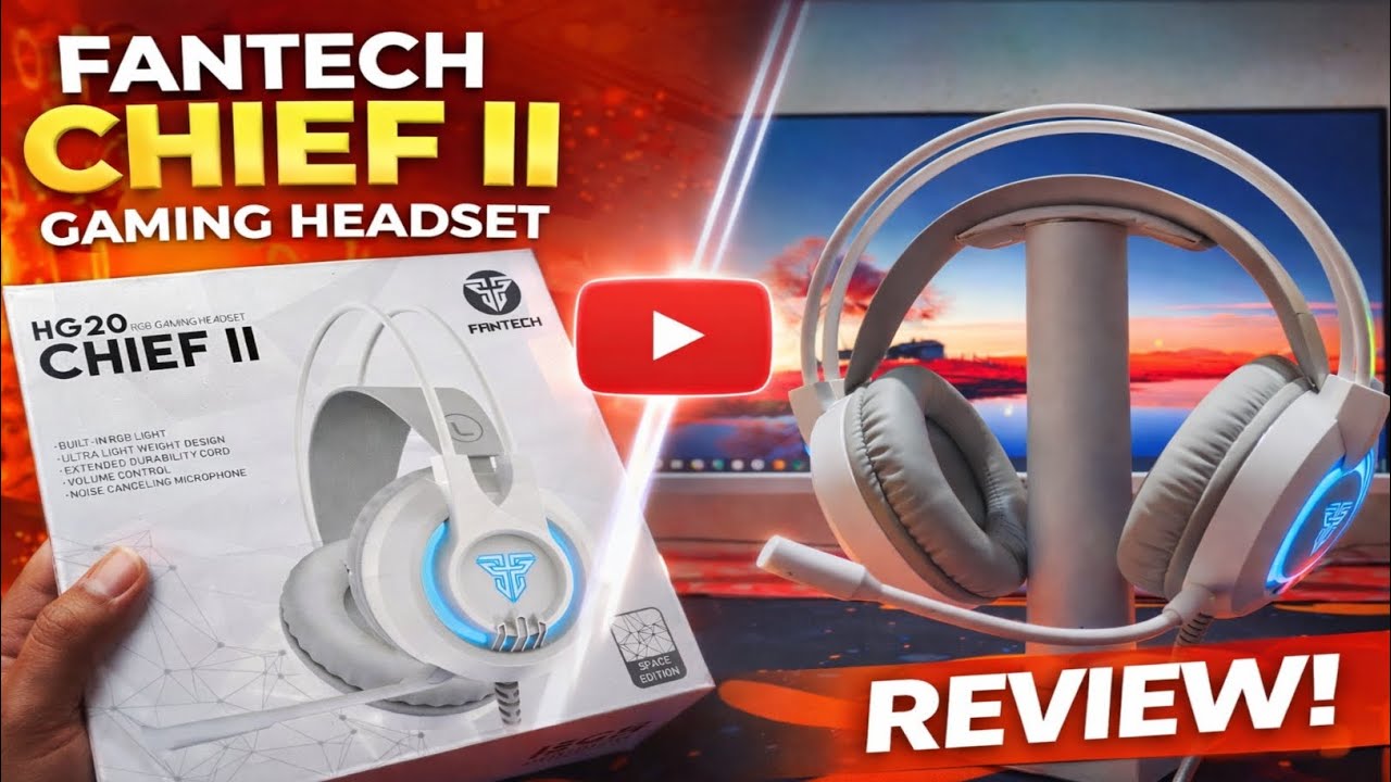 Fantech Chief II HG20 Review Bangla | Budget RGB Gaming Headset 🔥